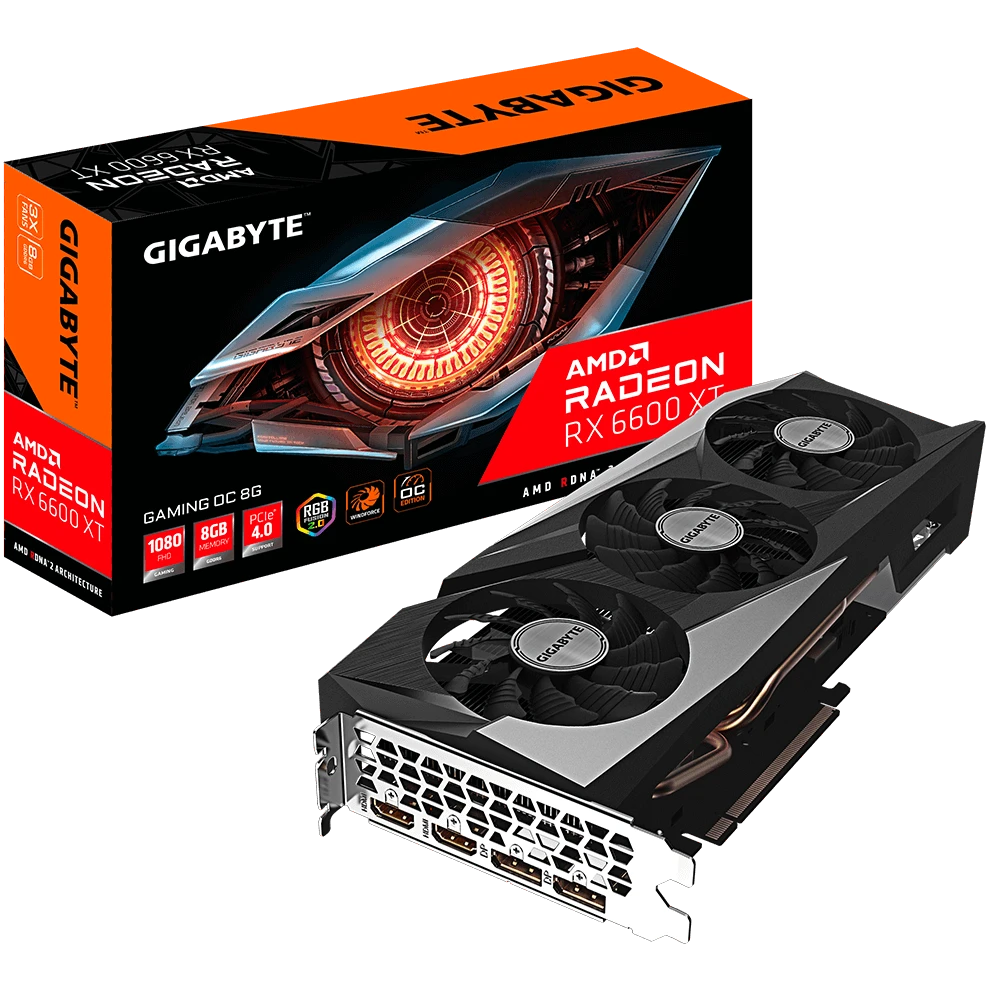 Gigabyte Radeon RX 6600 XT GAMING OC 8G